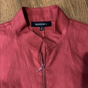 Lafayette 148 linen blend dress